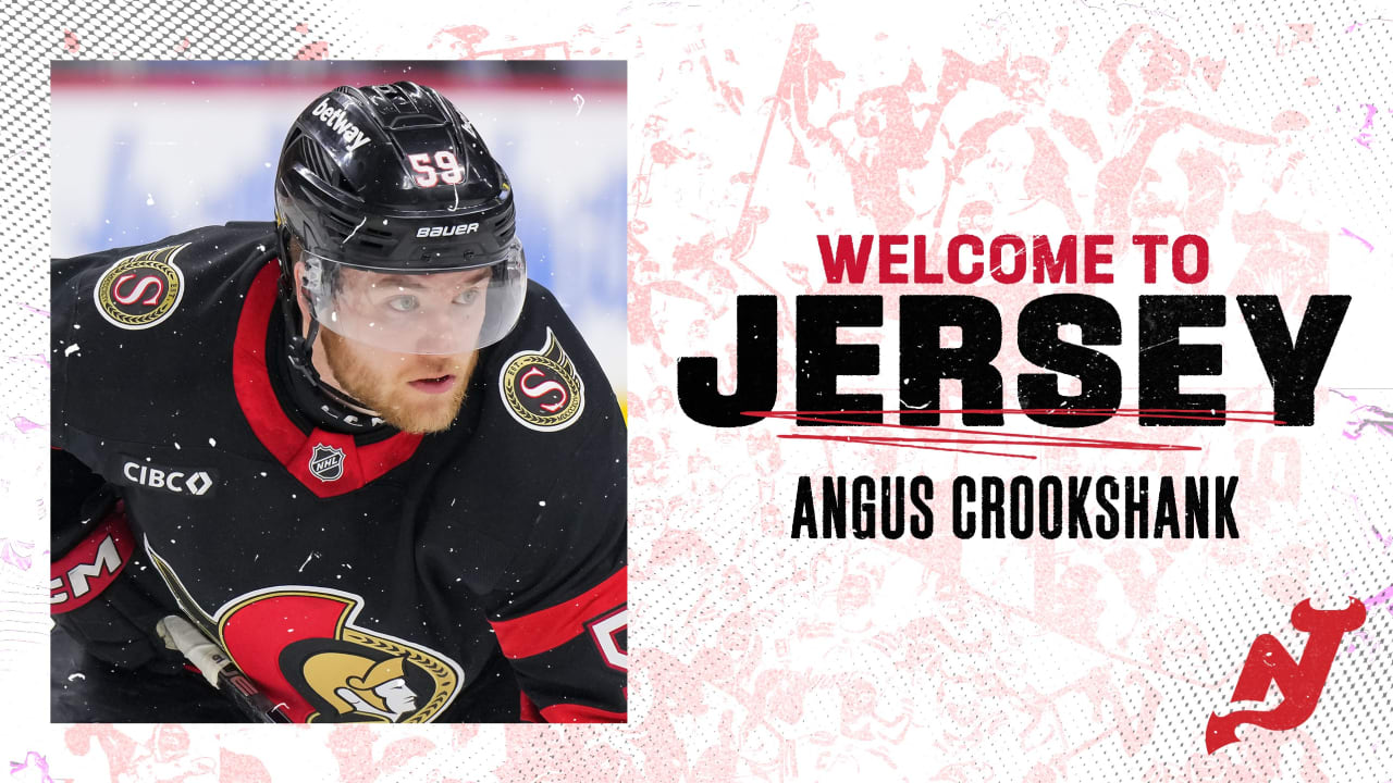 Crookshank Joins Devils on 2-Year Deal | RELEASE | New Jersey Devils