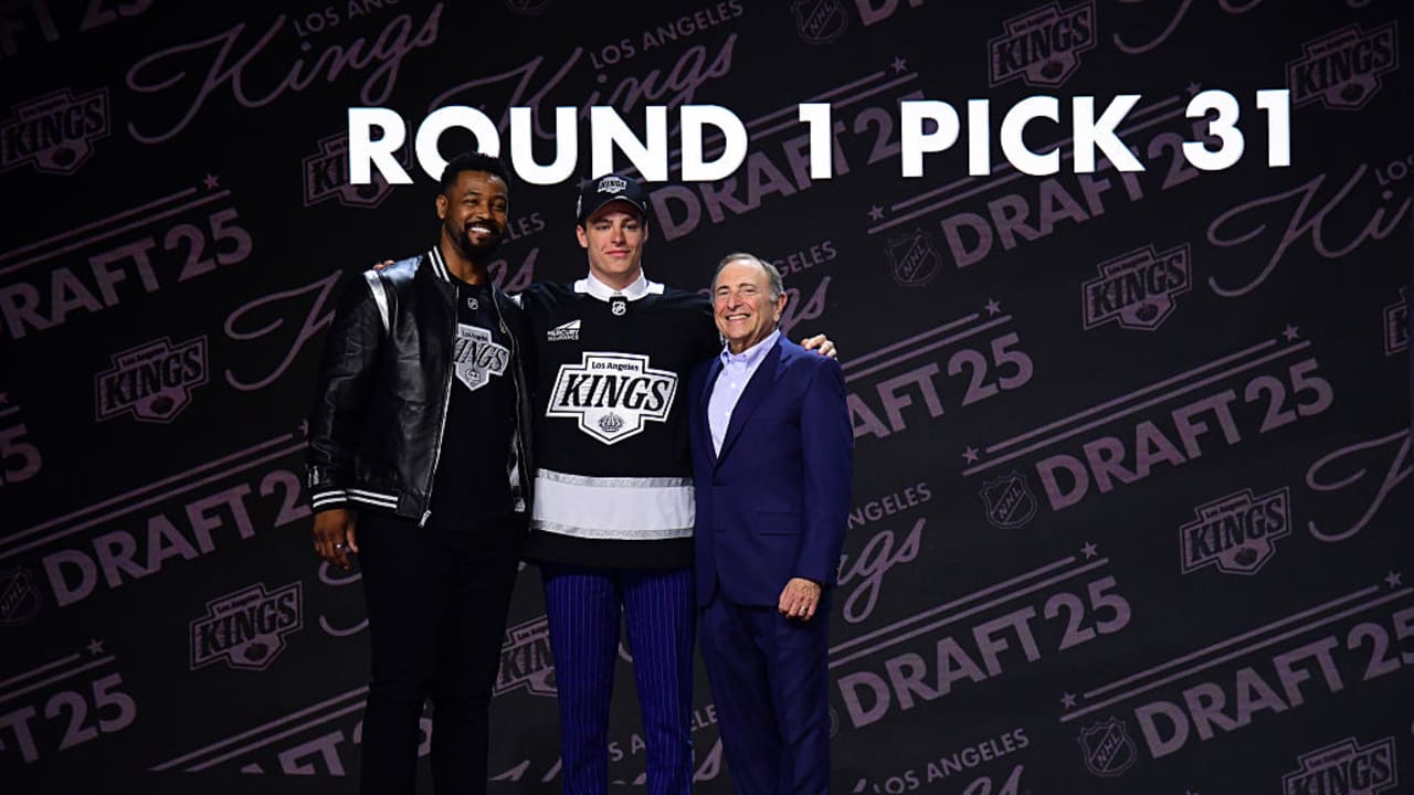 A look inside the pick, as the Kings take a “powerful skater” in Henry Brzustewicz during Round 1 | Los Angeles Kings