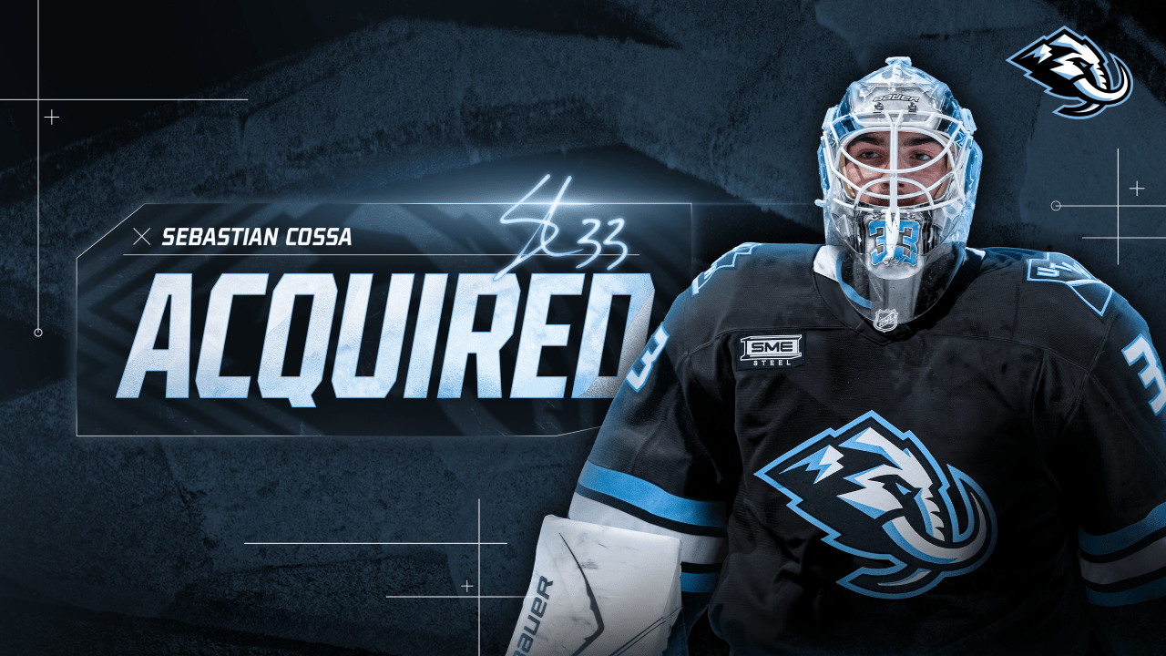 Utah Acquires Goaltender Sebastian Cossa for the 23rd Overall Selection