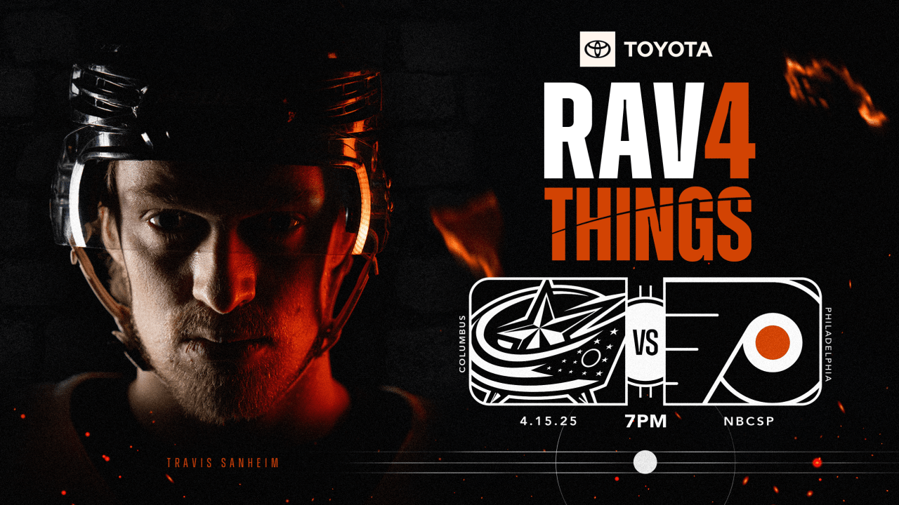 RAV4 Things: Flyers vs. Blue Jackets | Philadelphia Flyers
