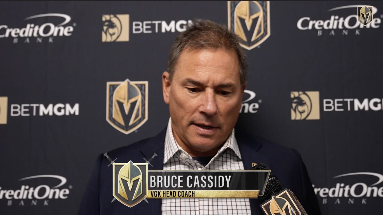 Bruce Cassidy Availability 12/6 Vegas Golden Knights