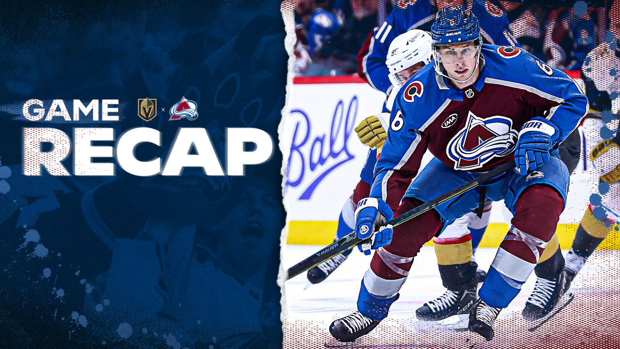 Avalanche Rally Past Knights in Thrilling Shootout Victory