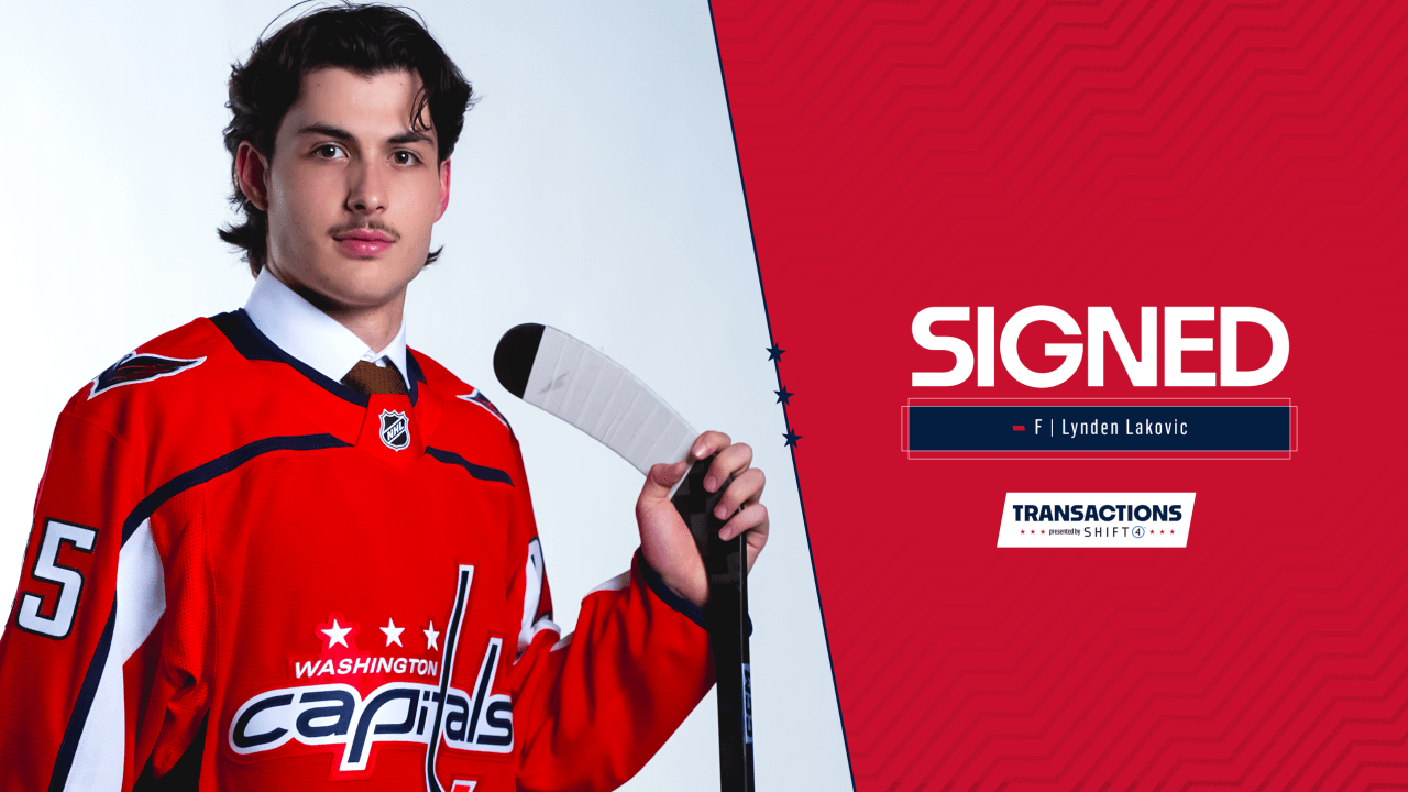 Capitals Sign Lynden Lakovic | Washington Capitals