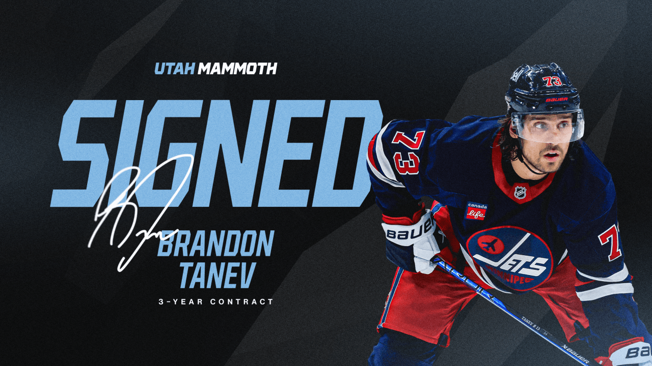 Utah Signs Forward Brandon Tanev to Three-Year Contract | Utah Mammoth