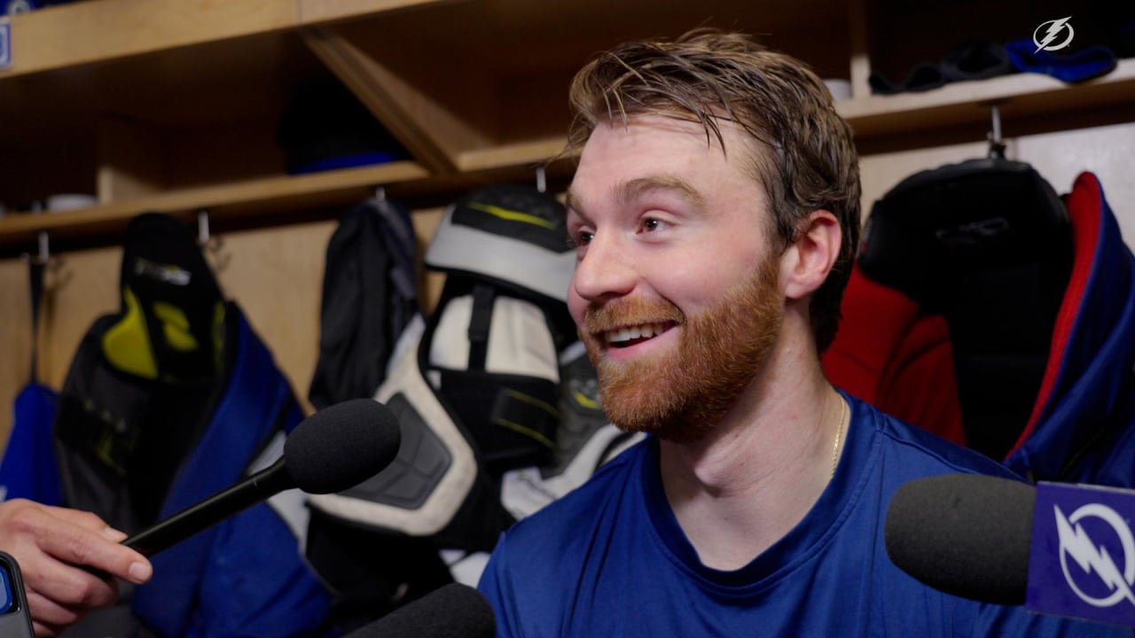 Nick Perbix Postgame 1.9.24 Tampa Bay Lightning