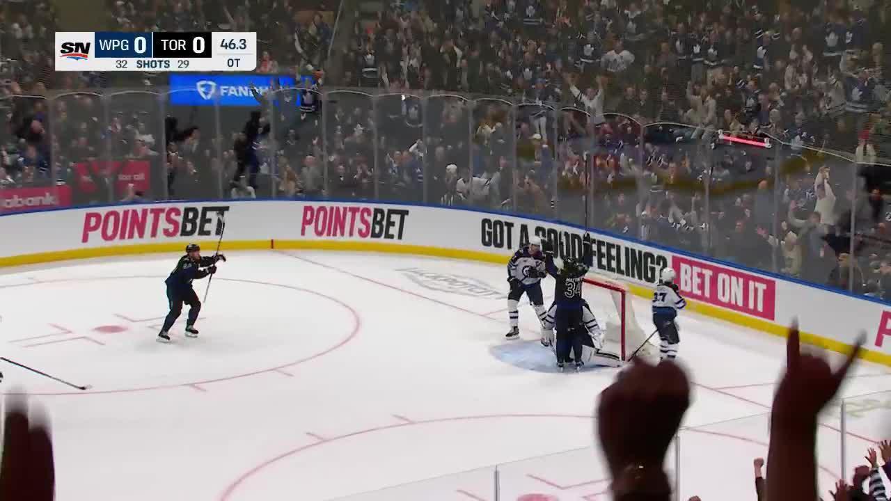 Auston Matthews With A Spectacular Goal From Toronto Maple Leafs Vs ...