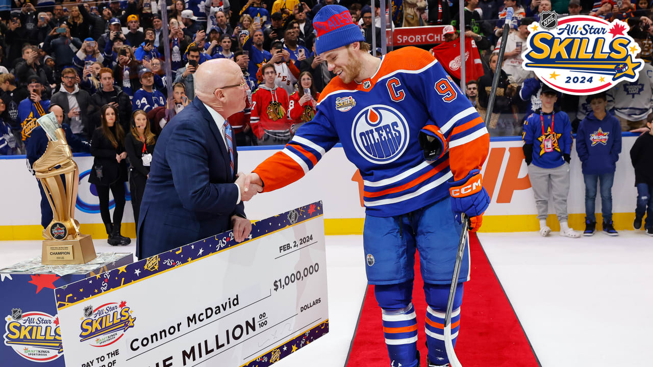 Connor McDavid Dominates NHL Skills Competition and Takes Home Overall Victory