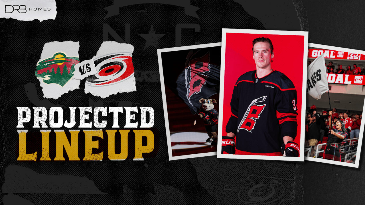 Projected Lineup: November 6 vs. Minnesota - NHL.com