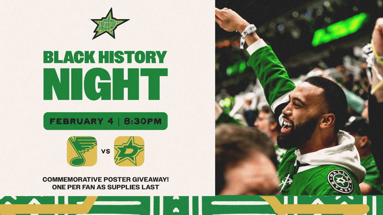 Dallas Stars to celebrate Black History Night on Wednesday, Feb. 4 | Dallas Stars