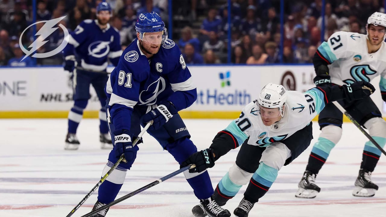 Recap: Kraken 4, Lightning 3 - OT | Tampa Bay Lightning