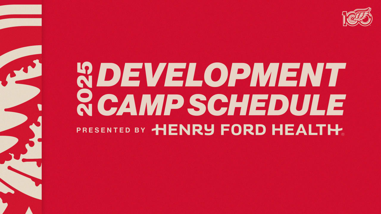 Red Wings to hold 2025 Development Camp at Little Caesars Arena June 30-July 3 | Detroit Red Wings