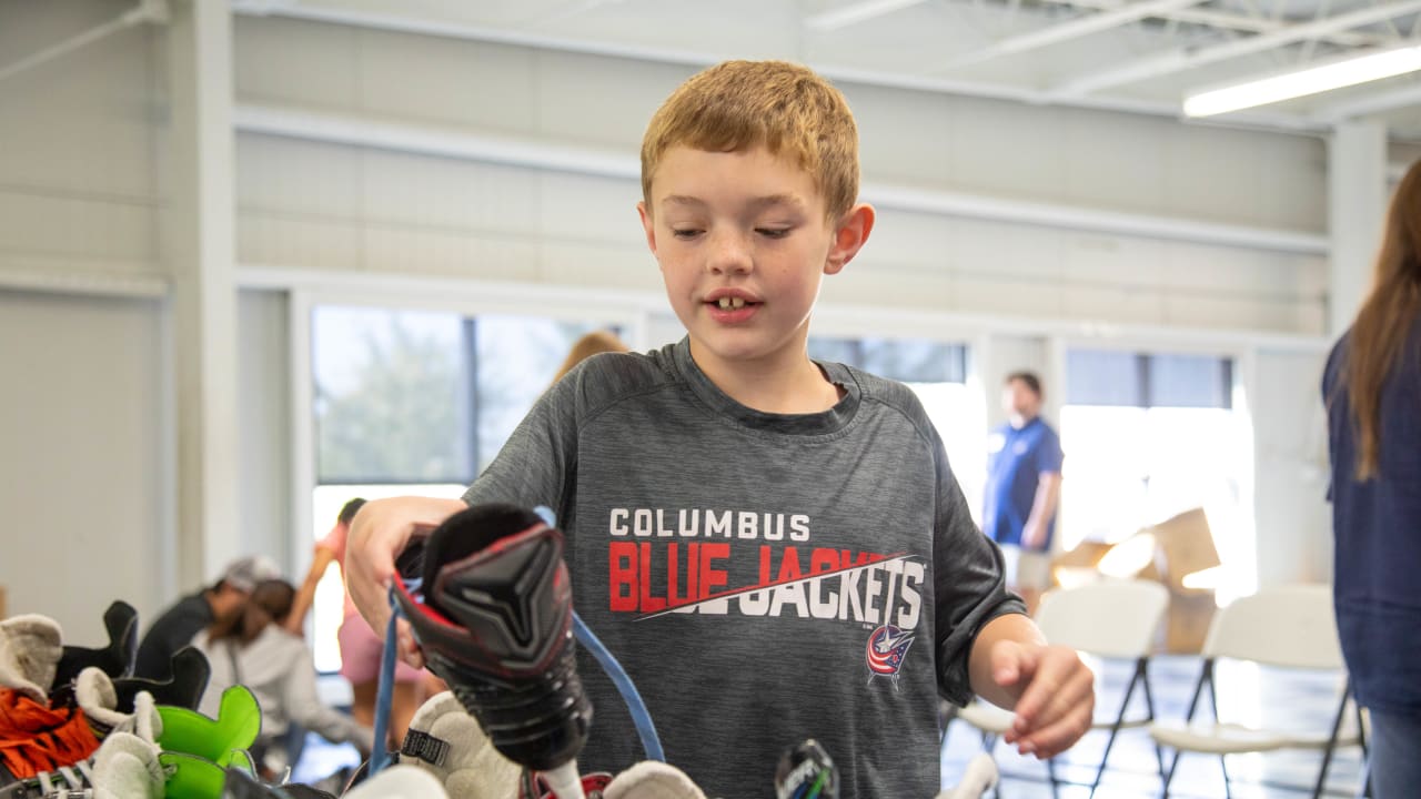 Blue Jackets host 'Recycle the Game' equipment drive