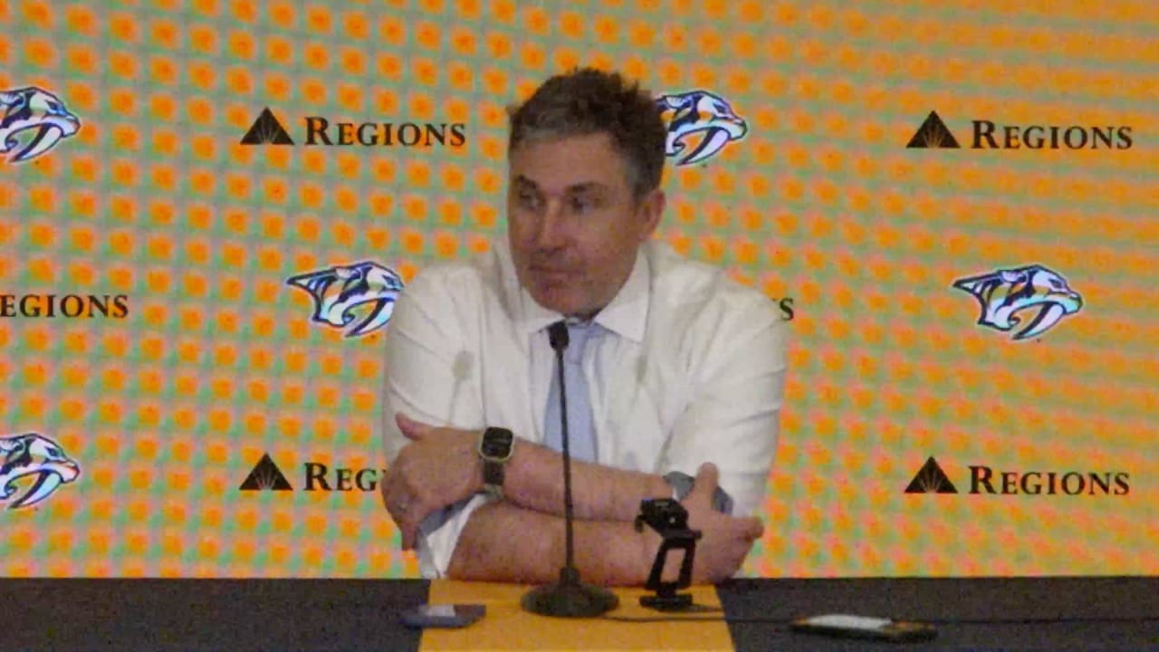 Postgame: UTA vs. NSH, Brunette | Nashville Predators