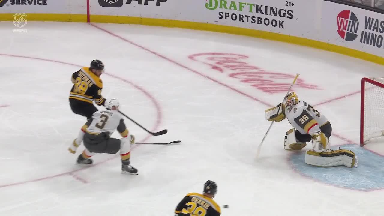 VGK@BOS: Samsonov with a great save against Morgan Geekie | Vegas Golden Knights