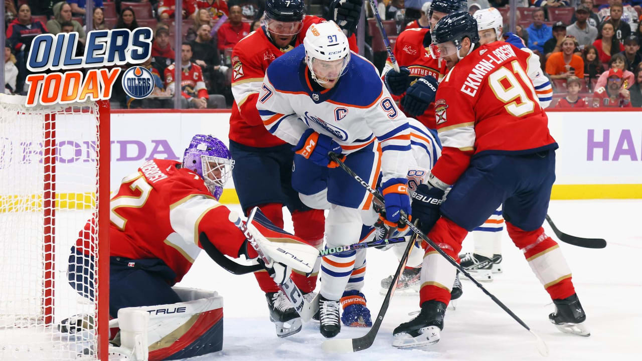 OILERS TODAY | Post-Game at FLA | Edmonton Oilers