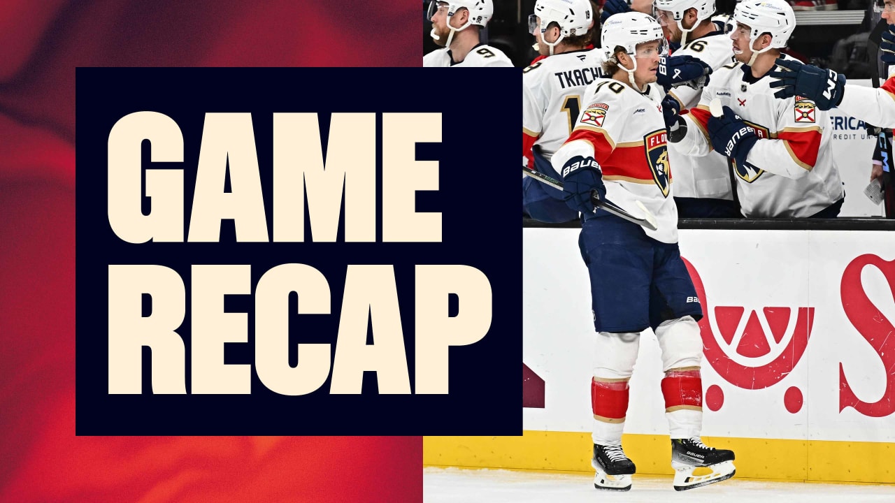 RECAP: Panthers 4, Utah Hockey Club 1 | Florida Panthers