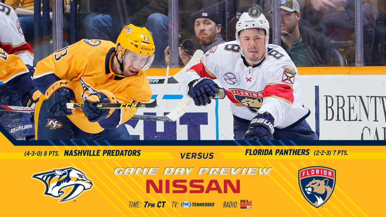 How to Watch, Live Stream Panthers vs. Preds | Nashville Predators