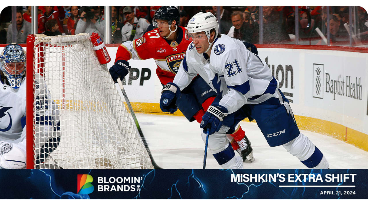 Mishkin's Extra Shift Game One Panthers 3, Lightning 2 Tampa Bay