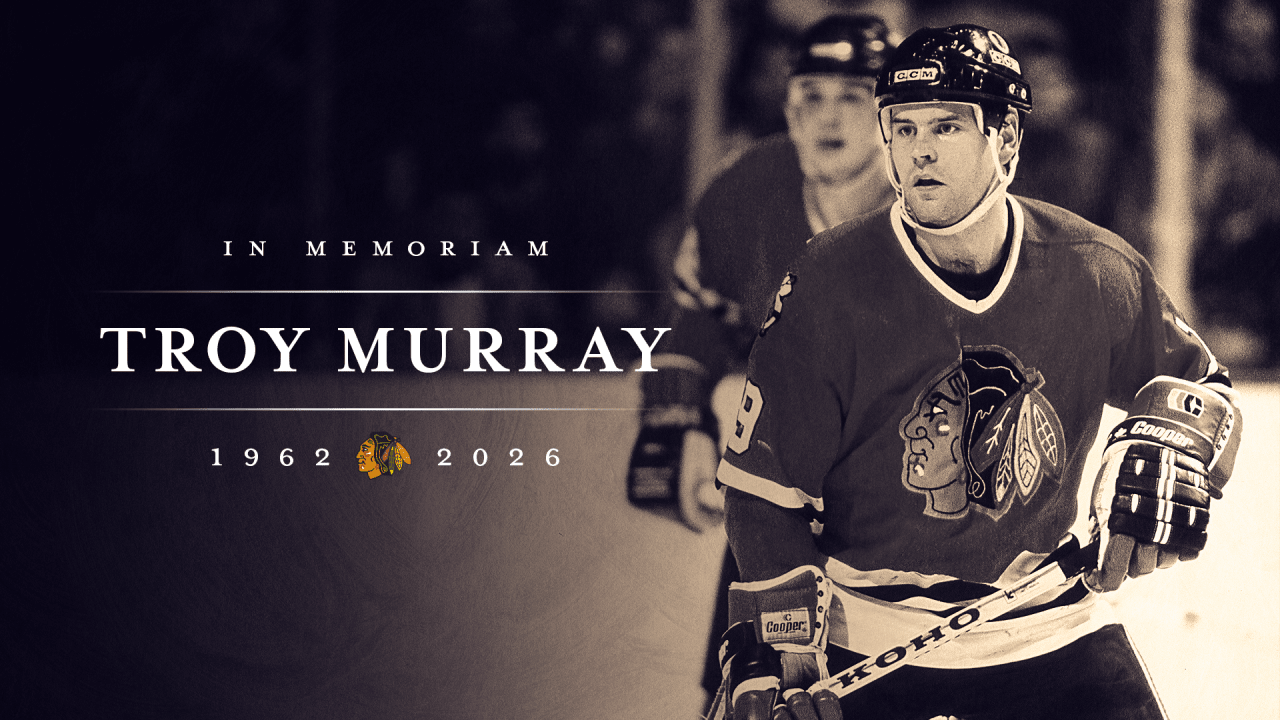 Blackhawks Mourn Passing of Beloved Broadcaster and Alumni Troy Murray