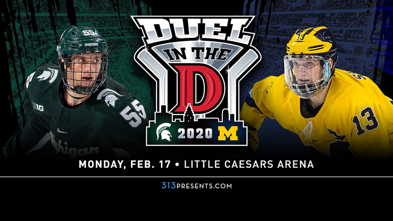 College hockey fans invited to annual "Duel In The D" on Monday, Feb