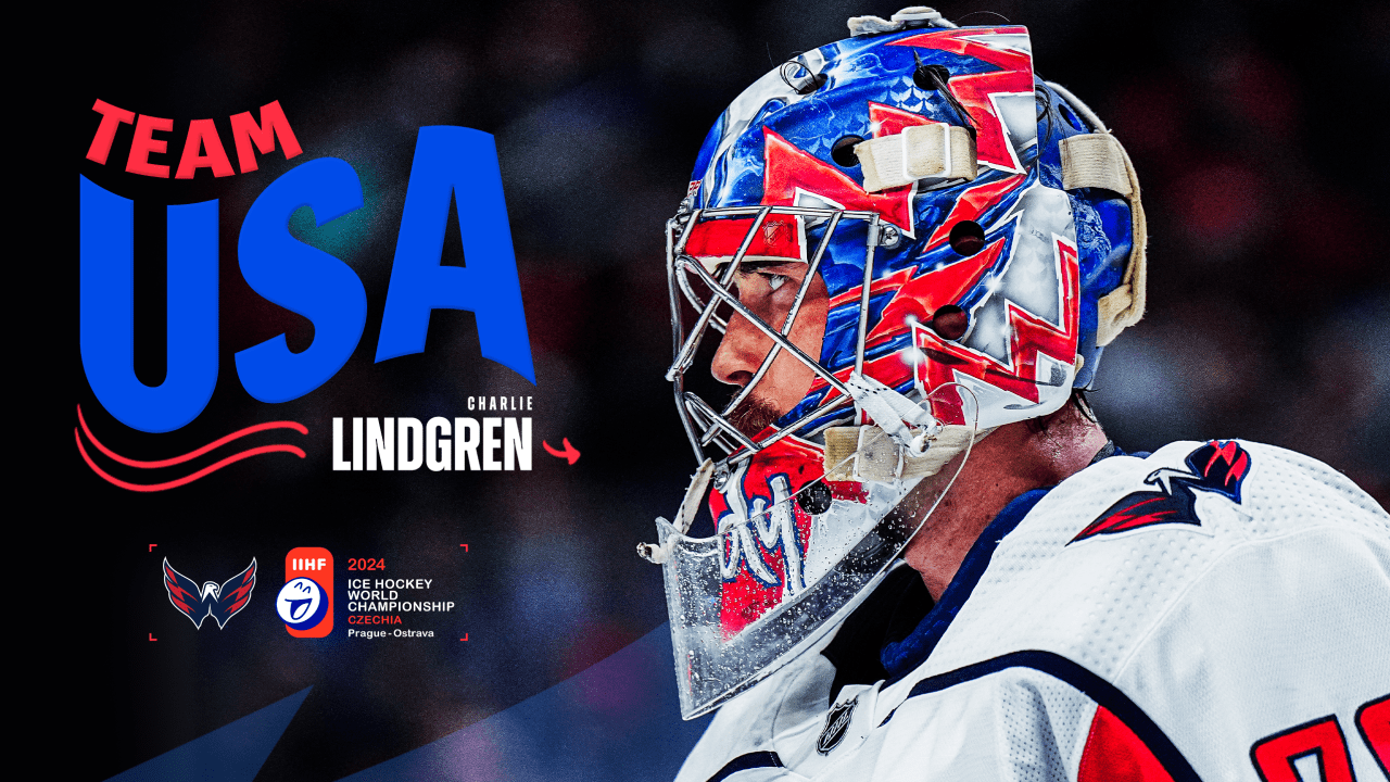 Charlie Lindgren Chosen to Represent United States at 2024 IIHF World Championship
