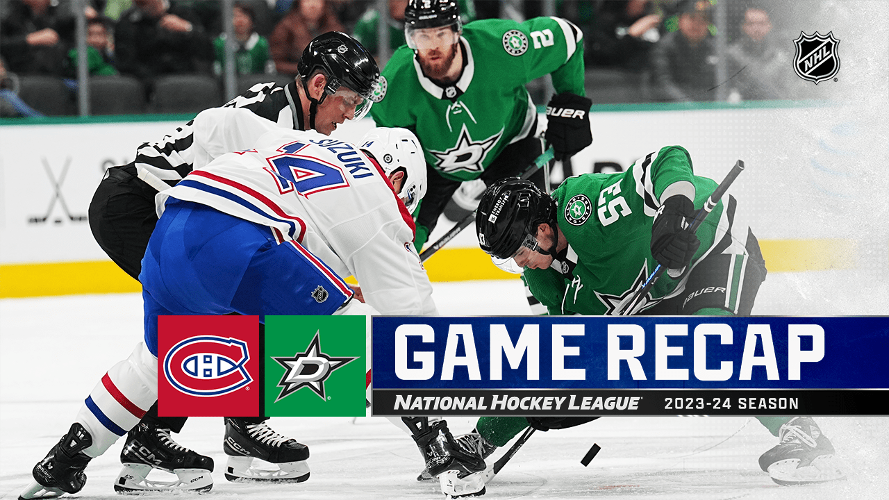 Canadiens Hold Off Stars, End 3-game Losing Streak | NHL.com