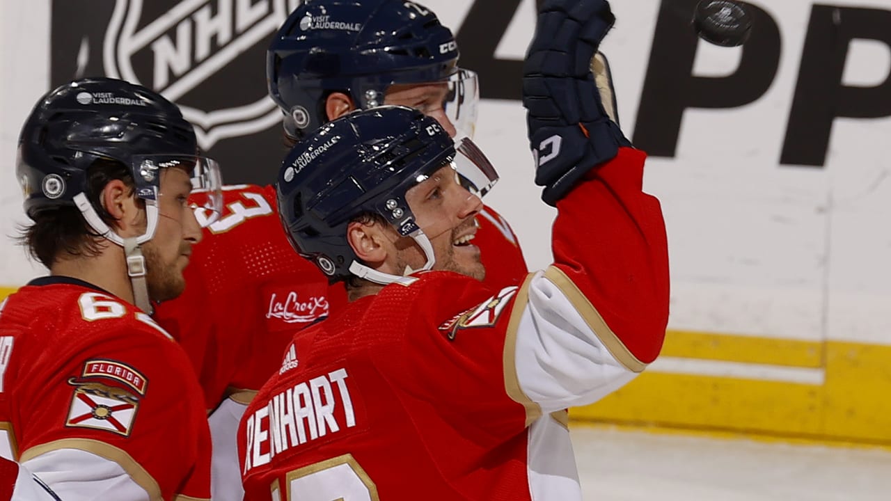 Panthers setzen sich mit 40. Saisonsieg an die Spitze | NHL.com/de