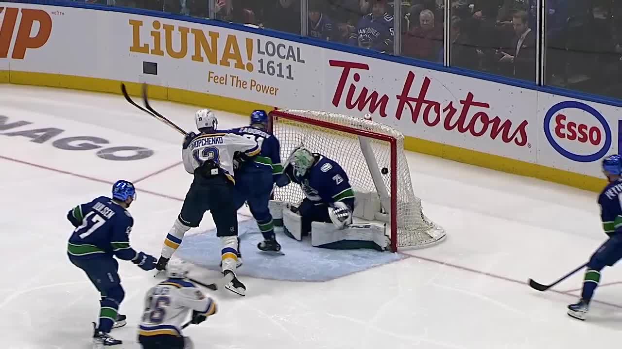 STL@VAN: Toropchenko Scores Goal Against Casey DeSmith | NHL.com