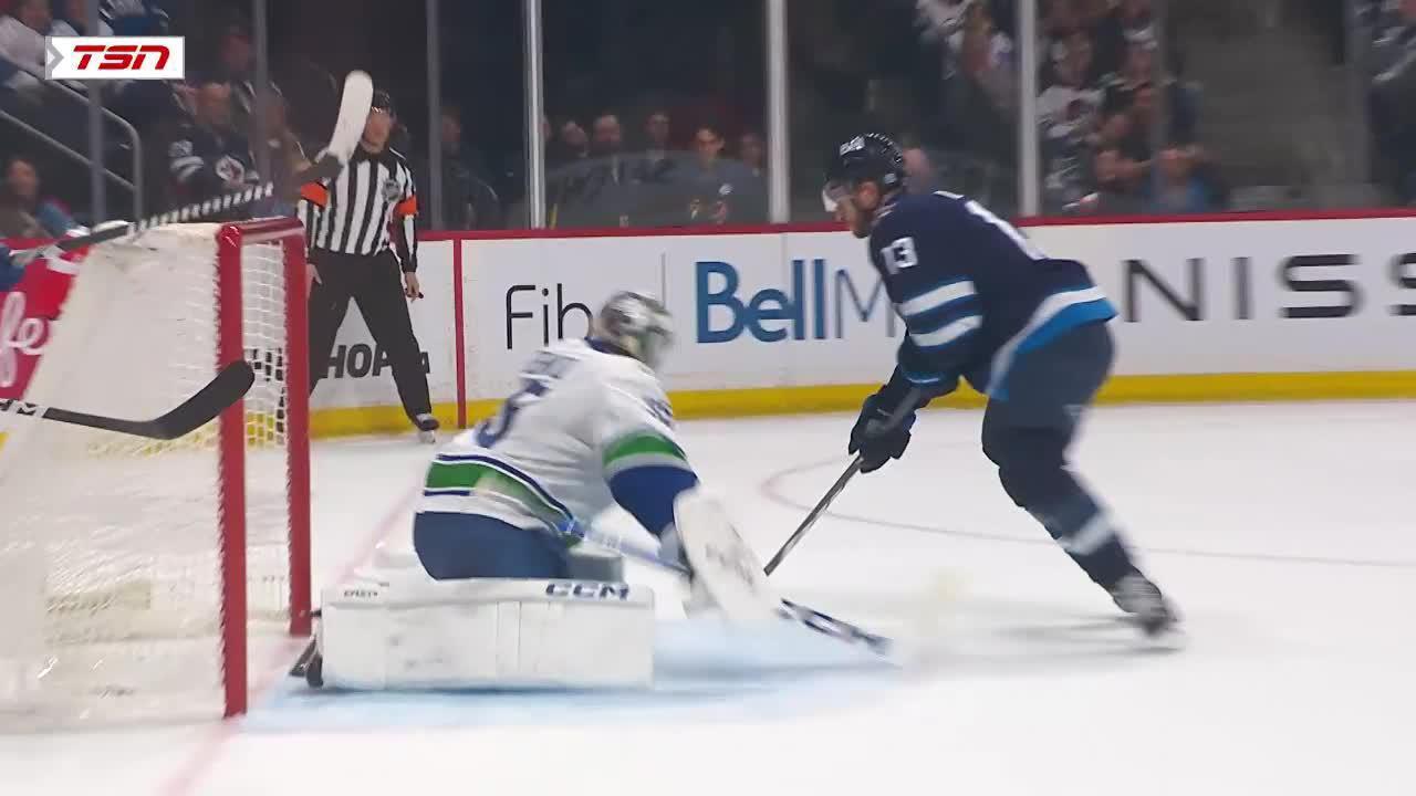 VAN@WPG: Vilardi Scores Goal Against Thatcher Demko | Winnipeg Jets