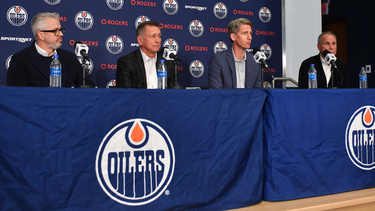 Coaching Change Press Conference | Edmonton Oilers