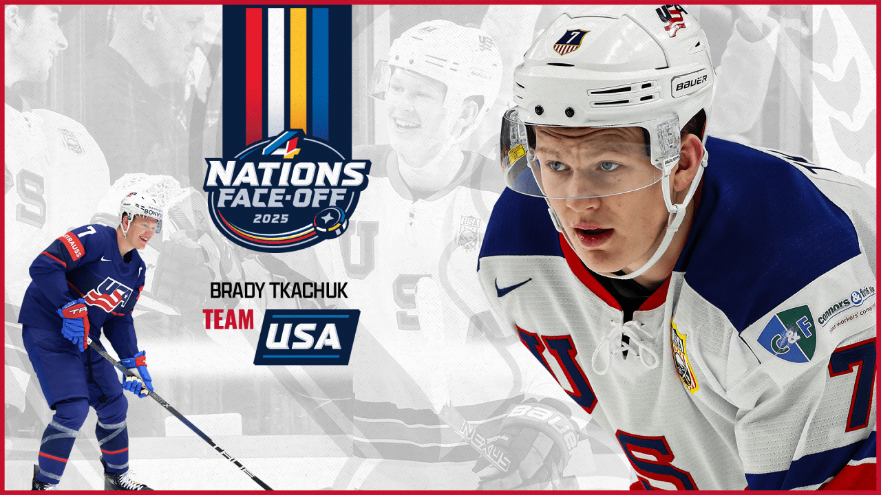 Brady Tkachuk named to U.S. Men's National Team roster for 2025 4