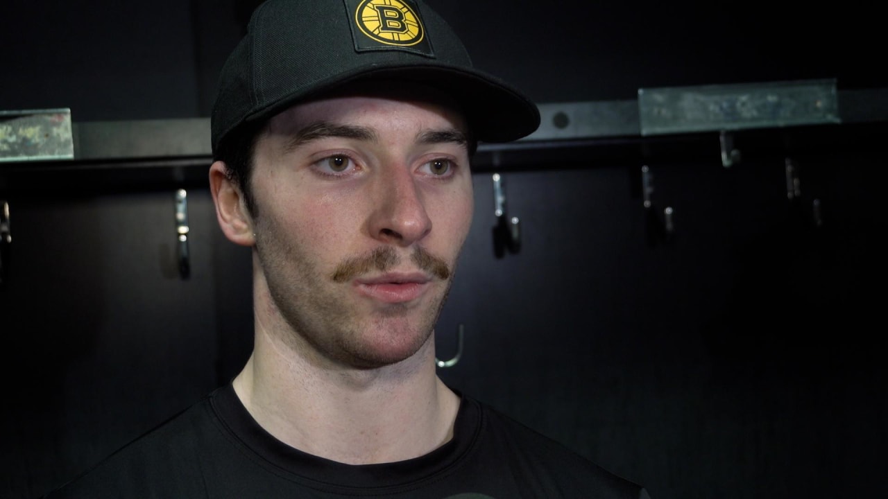 Locker Room Raw: Jeremy Swayman | Boston Bruins