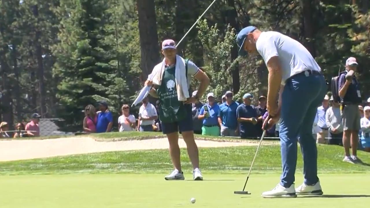 Pavelski in familiar spot at top of American Century Golf Championship | NHL.com