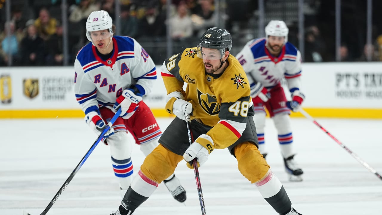 Golden Knights Fall Short in 2-1 Loss to Rangers | Vegas Golden Knights