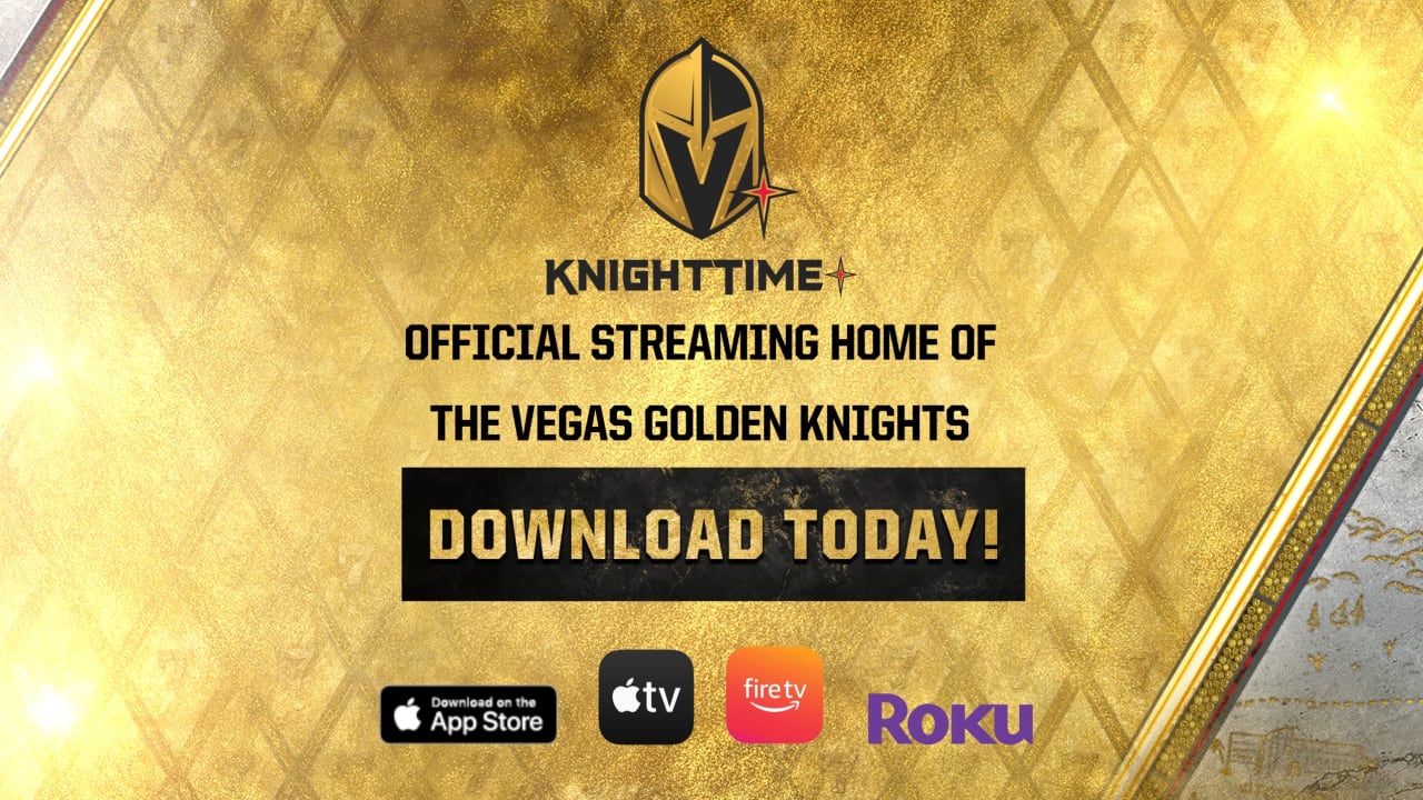 Vegas Golden Knights announce KnightTime+ streaming platform