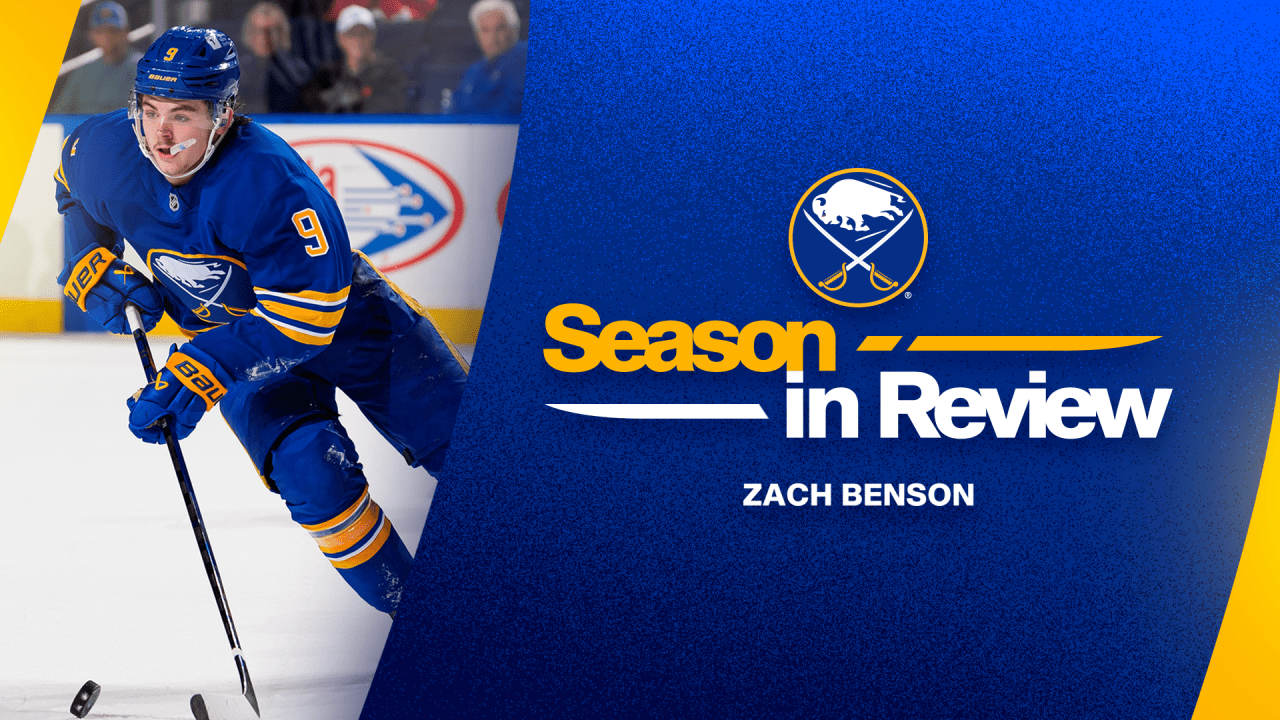 Season in Review | Zach Benson | Buffalo Sabres