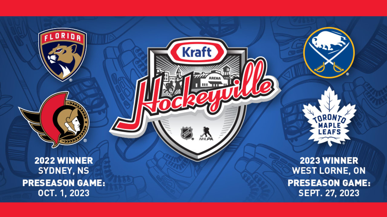 Kraft Hockeyville's NHL Preseason Matchups Announced | Toronto Maple Leafs