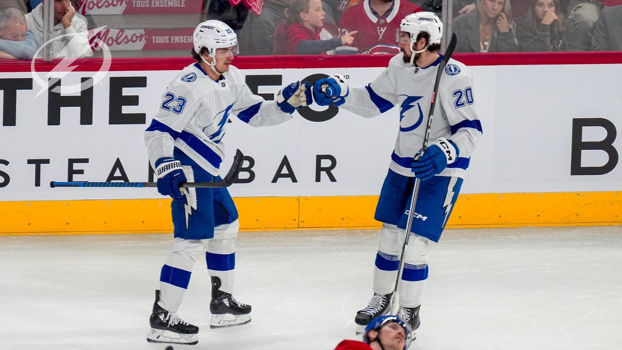 Eyssimont grabs one for the Bolts Tampa Bay Lightning