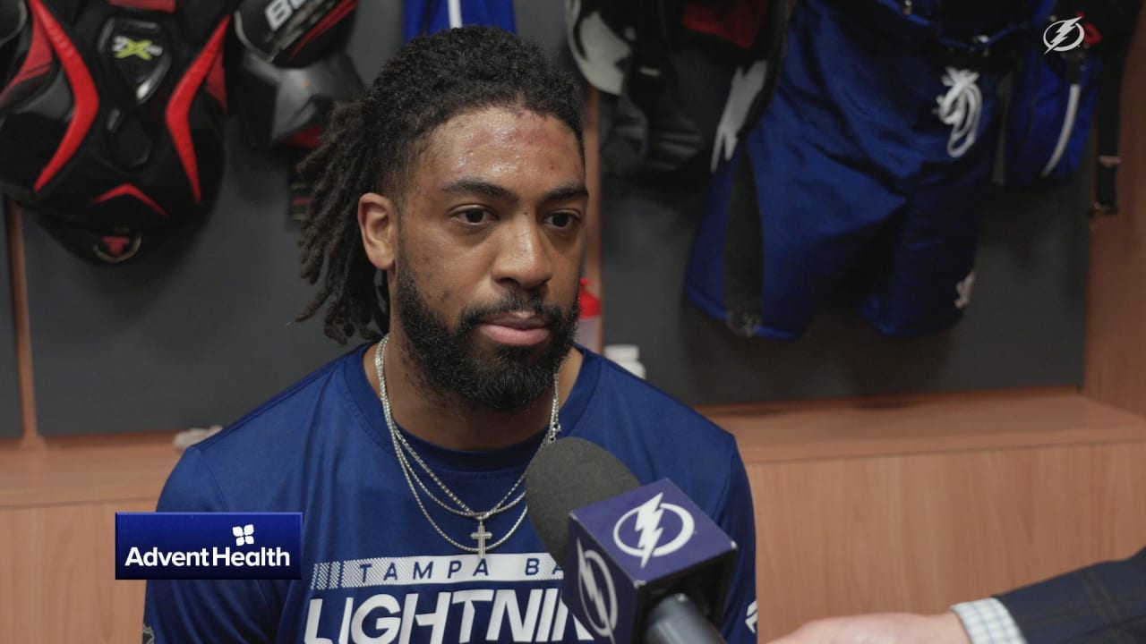Duclair Pregame R1G5 Tampa Bay Lightning