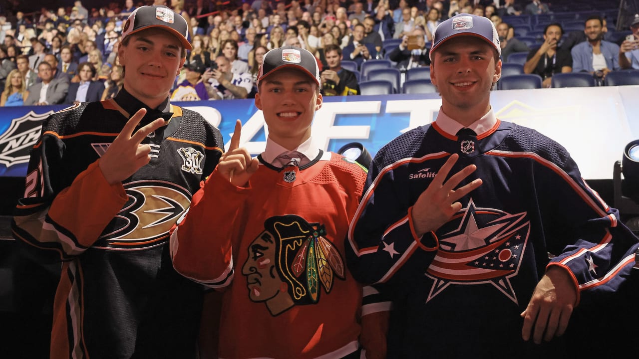Favourite picks from each round of the 2023 NHL Draft