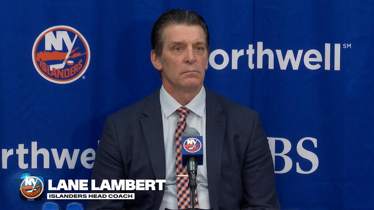 DET 4 vs NYI 3 (OT): Lane Lambert | New York Islanders