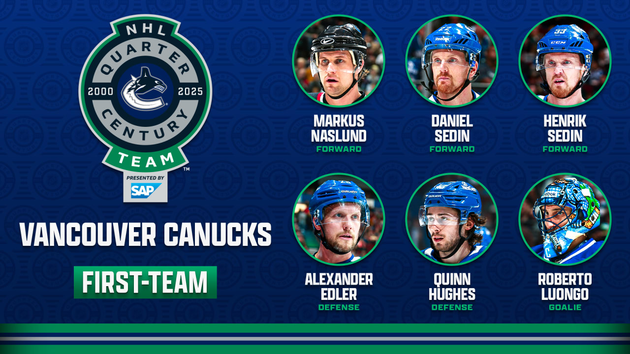 A Look at the Canucks’ Quarter-Century Teams | Vancouver Canucks