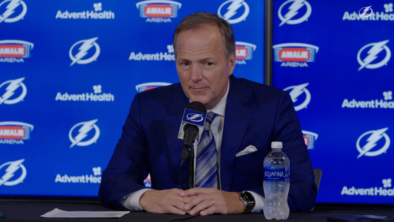 Jon Cooper Postgame 11.18.23 Tampa Bay Lightning