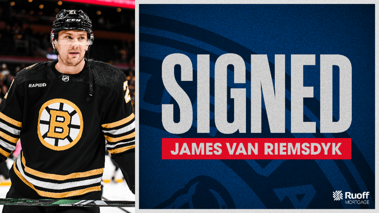 Blue Jackets sign James van Riemsdyk to oneyear contract Columbus