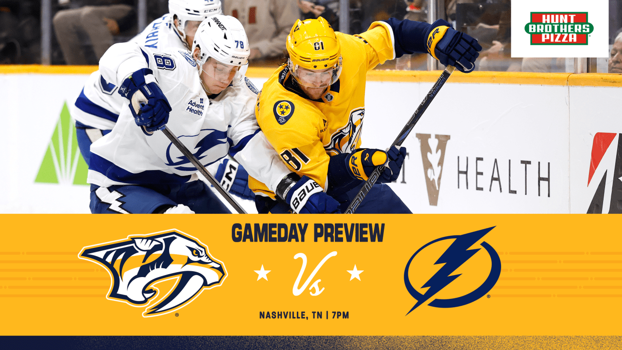 PRESEASON GAME DAY: Lightning vs. Preds, September 23