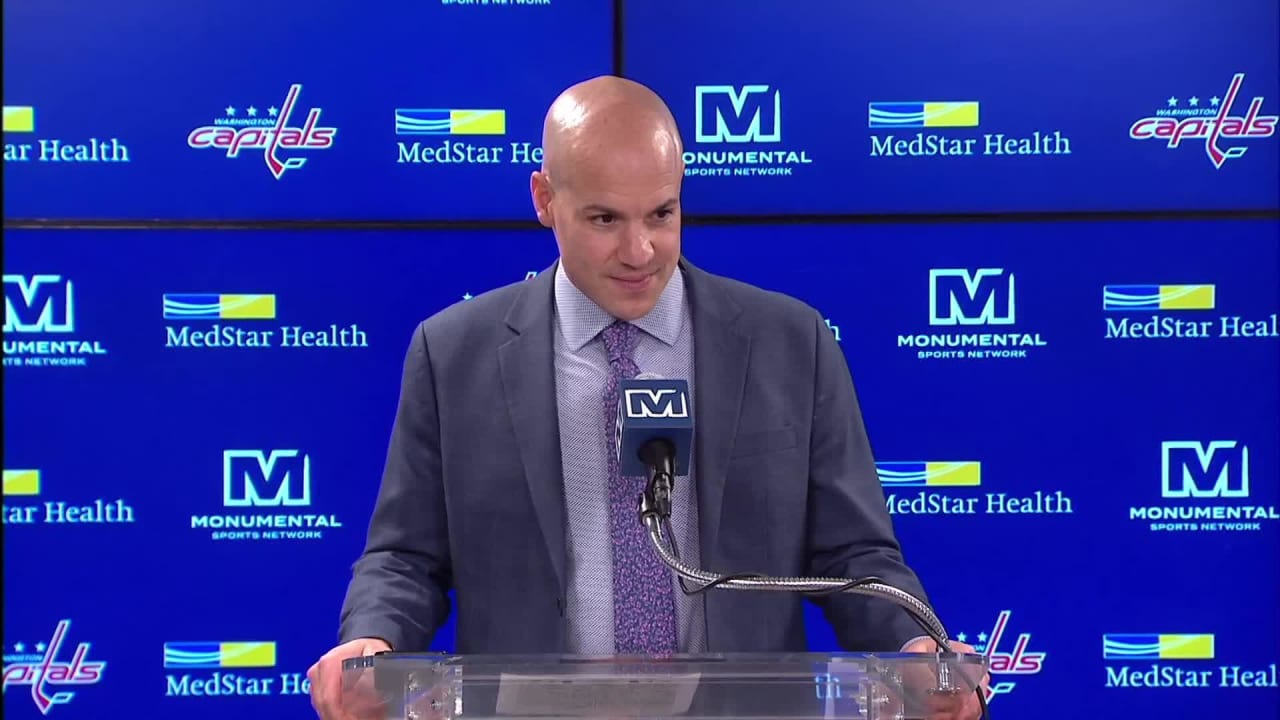 Postgame Spencer Carbery Washington Capitals