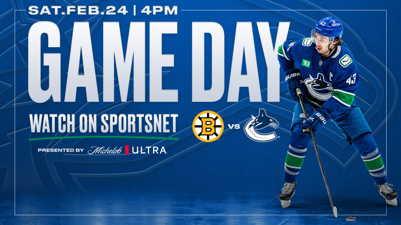 Game Notes: Canucks vs. Bruins | Vancouver Canucks