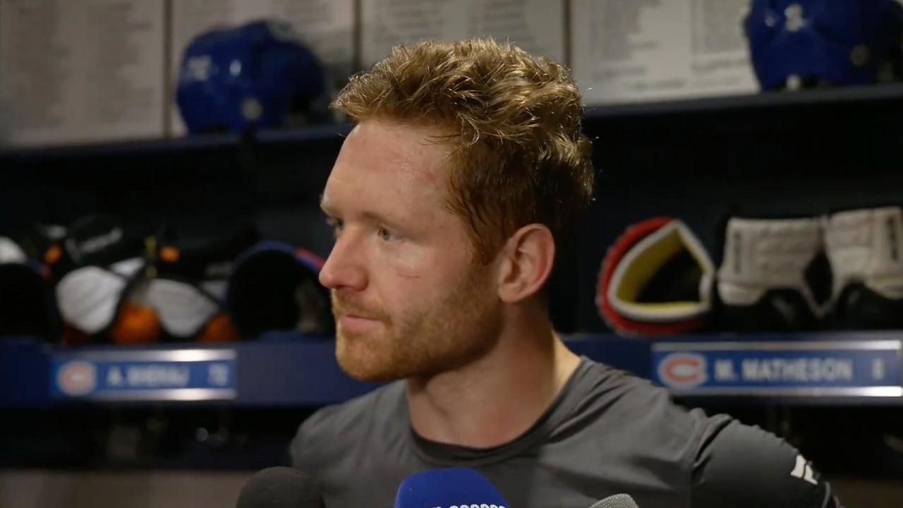 Pregame vs. SJS: Matheson | Montréal Canadiens