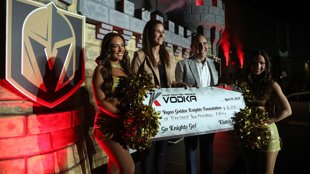 Klutch Spirits Donates More Than $6K to VGK Foundation | Vegas Golden  Knights