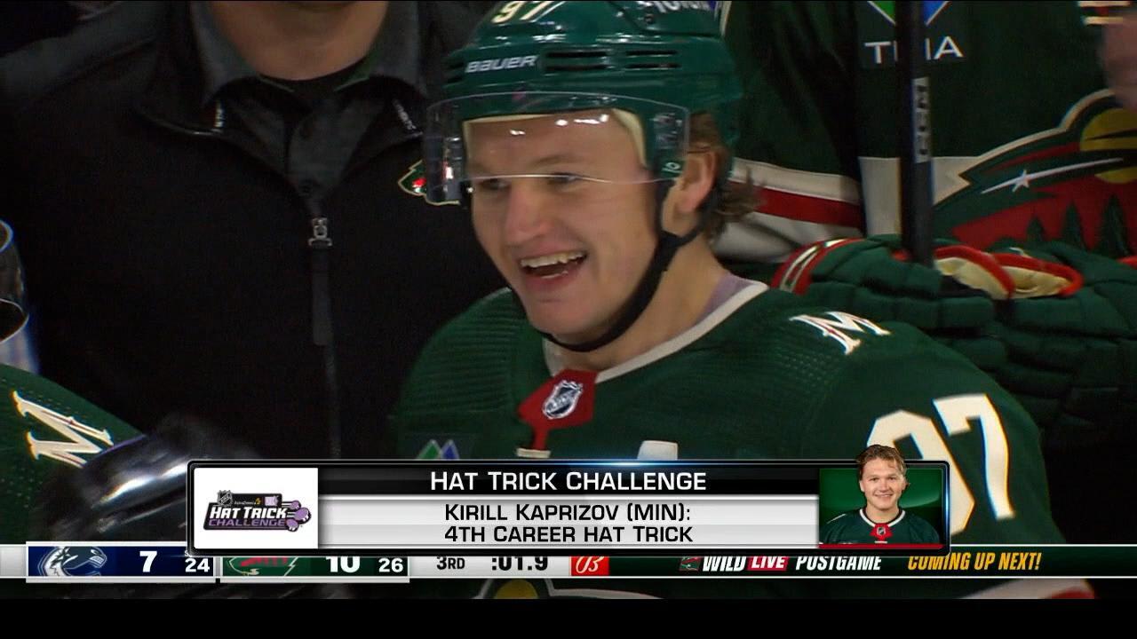 Hat Trick Challenge: Kaprizov | NHL.com